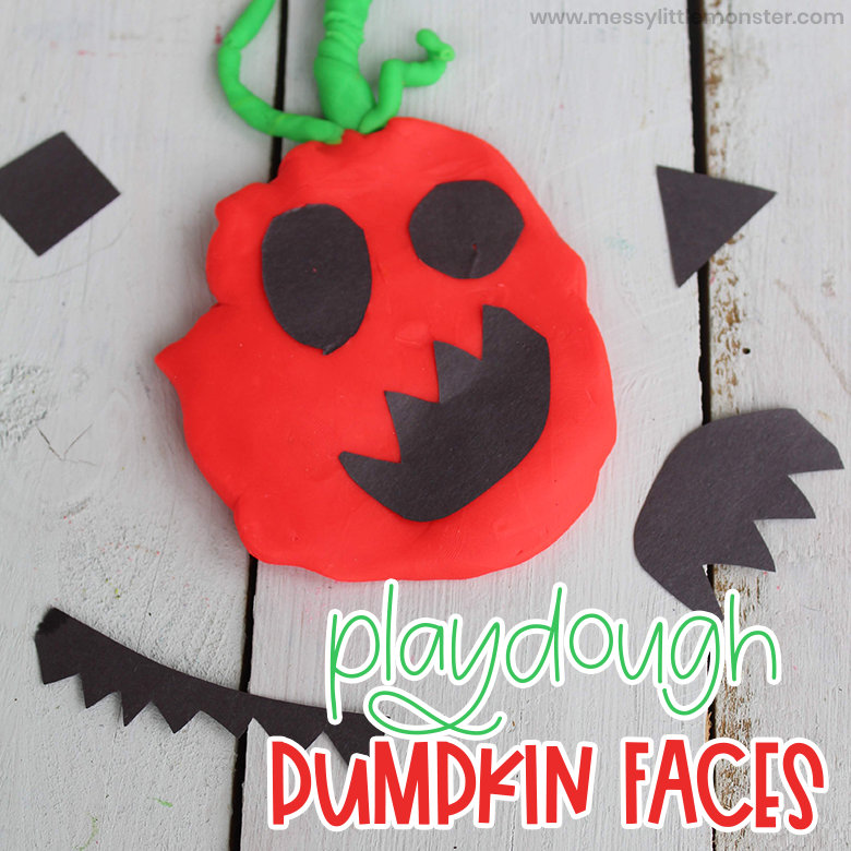 Playdough Pumpkin Activity Messy Little Monster