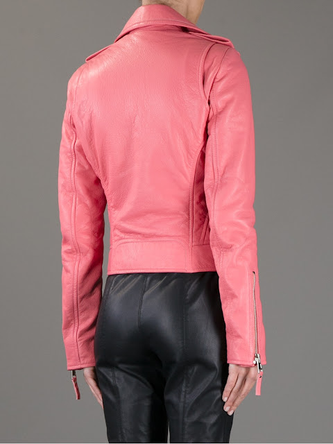 lovebbags.com: Balenciaga Classic Moto Jacket in Flamingo, Peach ...