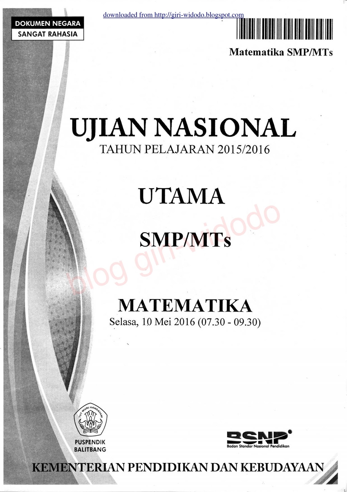 Soal Un Matematika Smk 2016 Dan Pembahasannya Ilmusosial Id