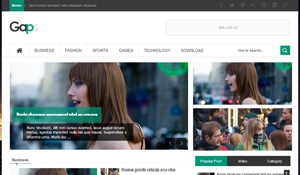 Gaps Responsive Blogger Template Gaps Responsive Blogger Template