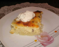 Makaronų apkepas su varške Makaronų apkepas su varške receptas