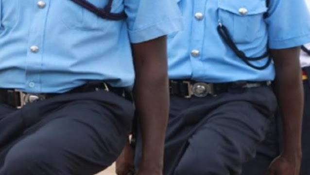 A senior police officer Inspector Wilson Kangongo