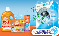 Sole detersivo ''Ondata di freschezza'' : ricevi il rimborso del curalavatrice Logo Sole detersivo ''Ondata di freschezza'' : ricevi il rimborso del curalavatrice