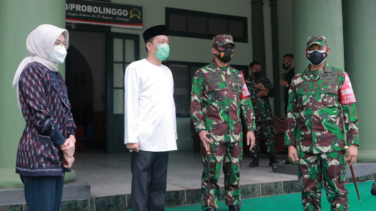 Pangdam Brawijaya Minta Penegakan Prokes di Probolinggo