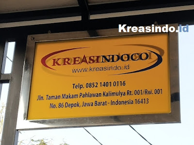 Harga Jasa Pembuatan Neon Box dan Plang Nama Terbaru jasa plang nama murah