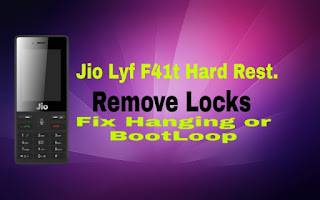Jio Lyf F41t Hard Reset