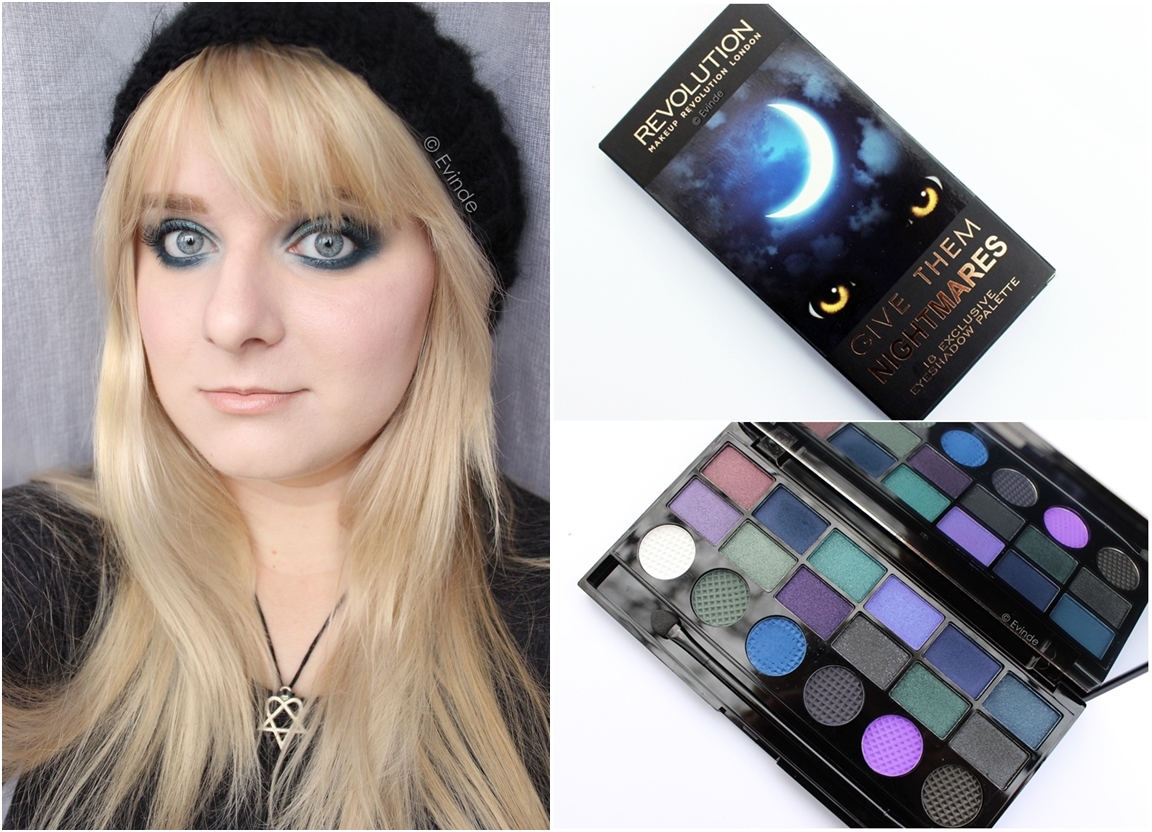 simple blue smoky eye