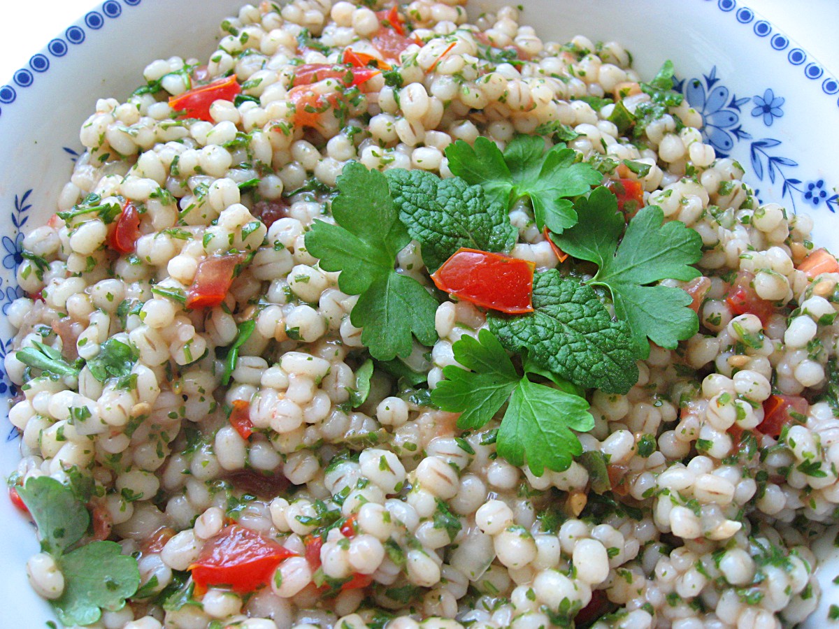 Sinnesfreuden: Tabouleh von der Rollgerste - für Wintergriller