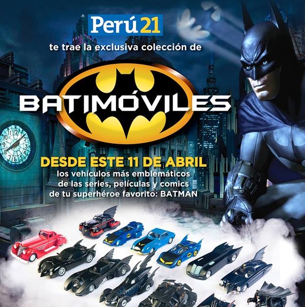 Colecciones Chéveres: Colección Batimóviles 1:43 Perú21