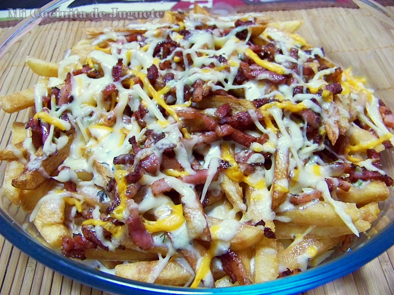 Mi Cocinita de Juguete Bacon Cheese Fries (Foster's Hollywood)