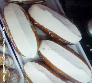 Docerias em Trastevere maritozzo romano guia roma portugues - Docerias em Trastevere