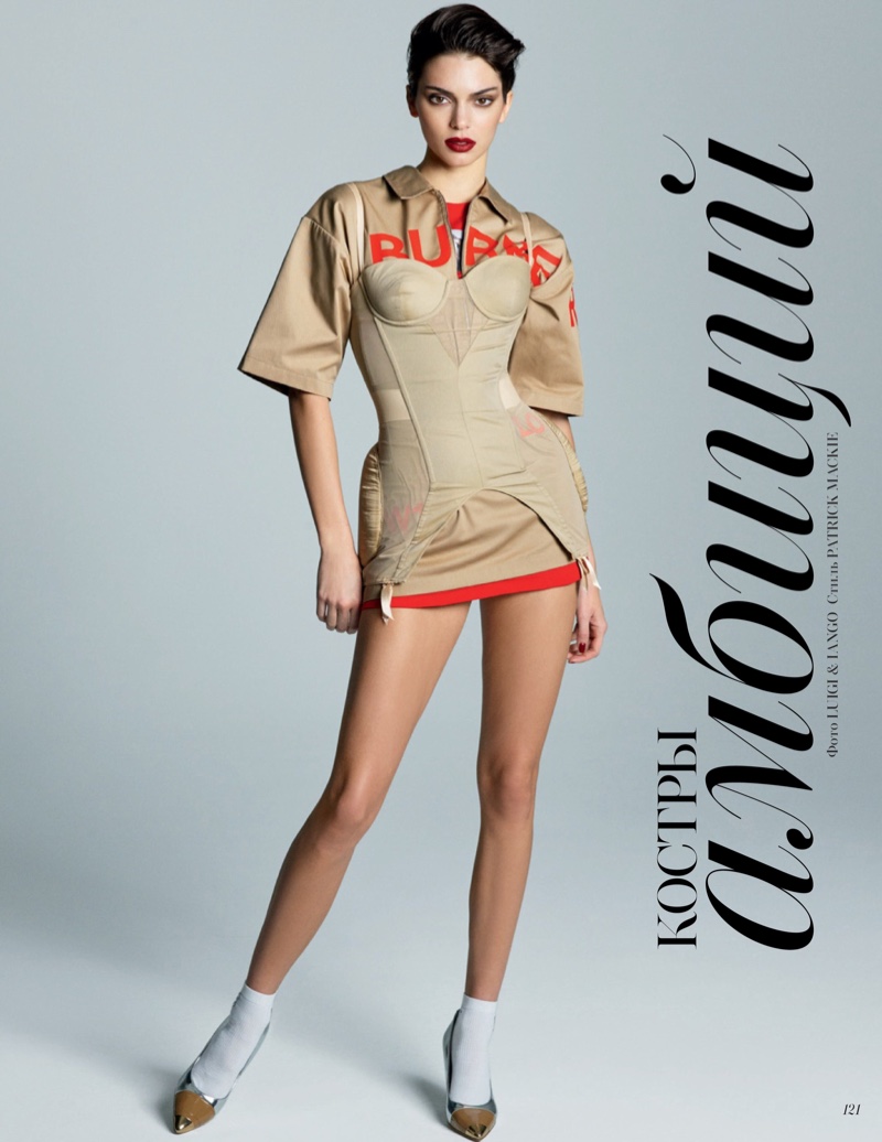 ellopiageenos: Kendall Jenner Vogue Russia