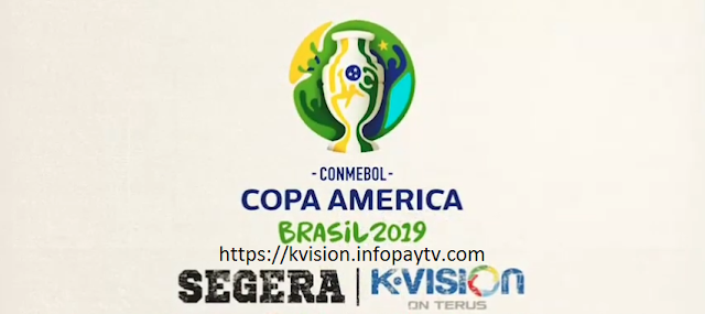 K-Vision Siarkan Copa America 2019 Brazil