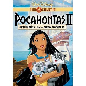 DVD cover Pocahontas II: Journey to a New World 1998