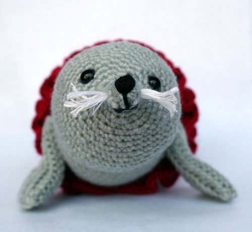 Muso foca amigurumi