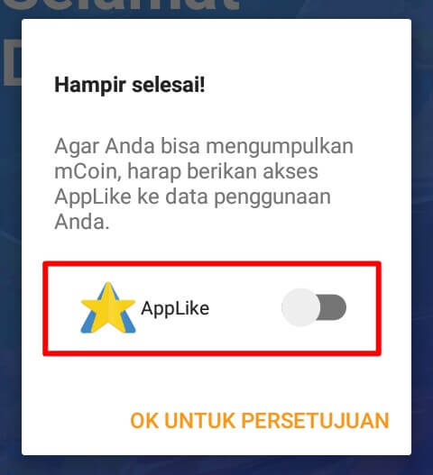 Langkah terakhir yaitu memberikan akses pengguna dengan cara mengikuti petunjuk yang ada.