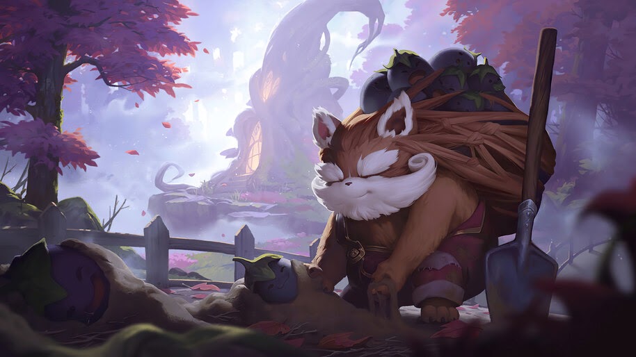 Fuzzy Caretaker, Ionia, Legends of Runeterra, 4K, #5.2697