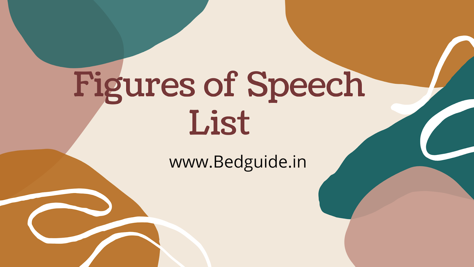 19 Important Figure of Speech For B.ed Entrance Exam