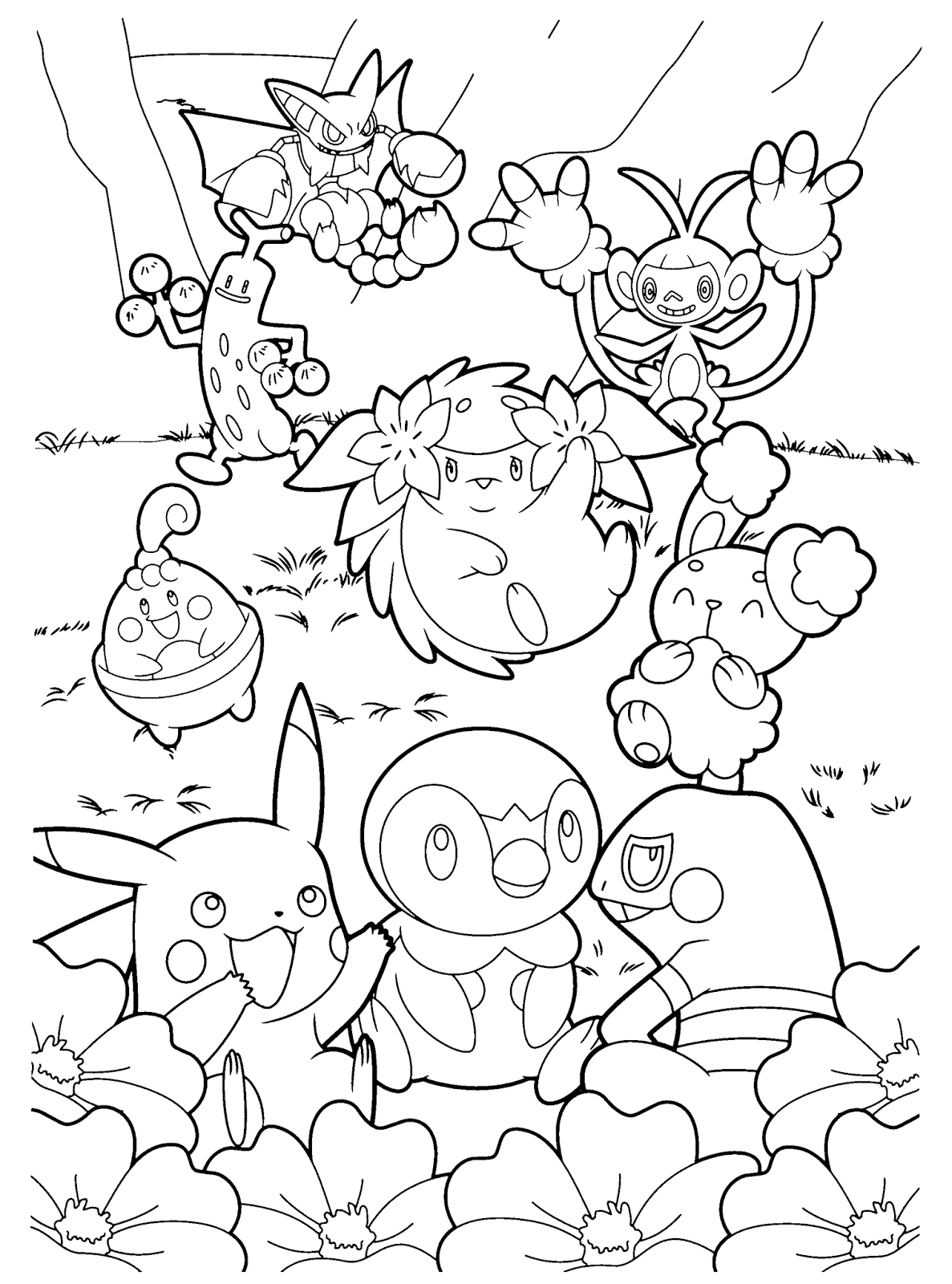 Num Nums Coloring Sheets