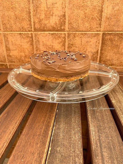 Tarta de chocolate y café (sin gluten y sin lácteos) para el 10º cumpleaños del blog