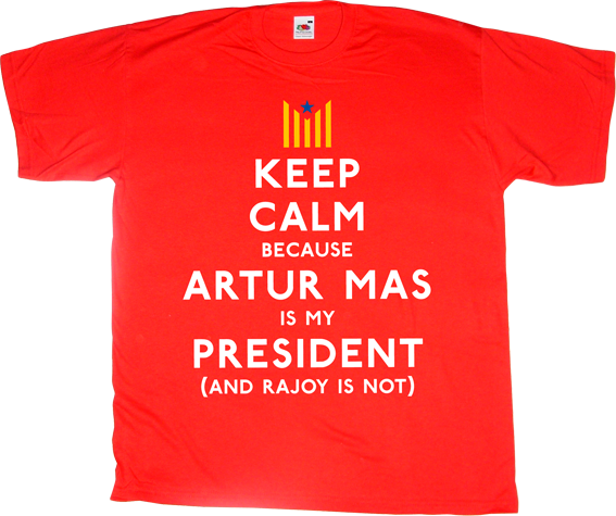 independence catalonia freedom artur mas rajoy spain is different useless spanish politics brand spain t-shirt ephemeral-t-shirts