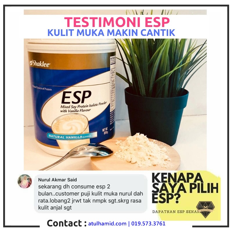 Kebaikan Protein ESP untuk Kulit Sihat dan Cantik Berseri