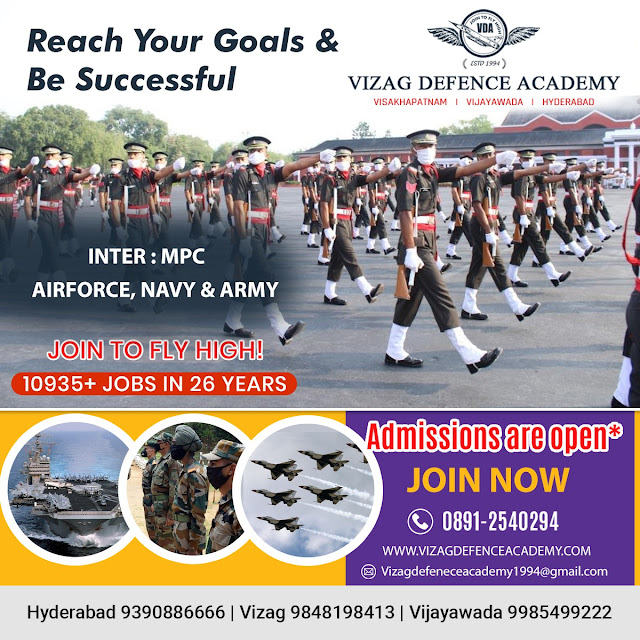 Inter Defence Colleges Vizag Defence Academy Inter Defence Colleges Vizag Defence Academy