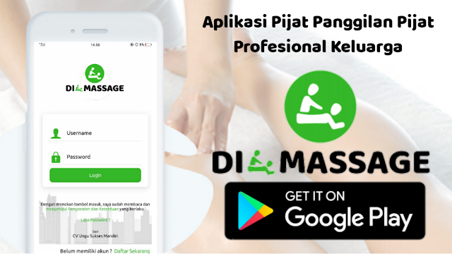Harga Pijat Panggilan Aplikasi Di-Massage Bandung