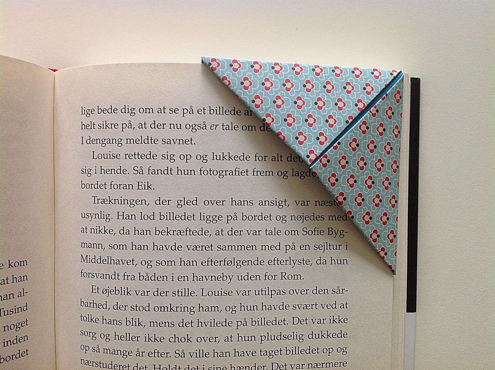 Bellas origami-bogmærker...