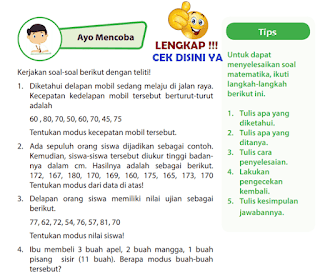 Kunci Jawaban Matematika Kelas 6 / Kunci Jawaban Matematika Tema 1