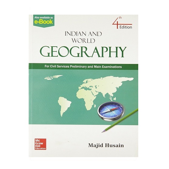 TMH Indian and World Geography by Majid Husain (English Medium)