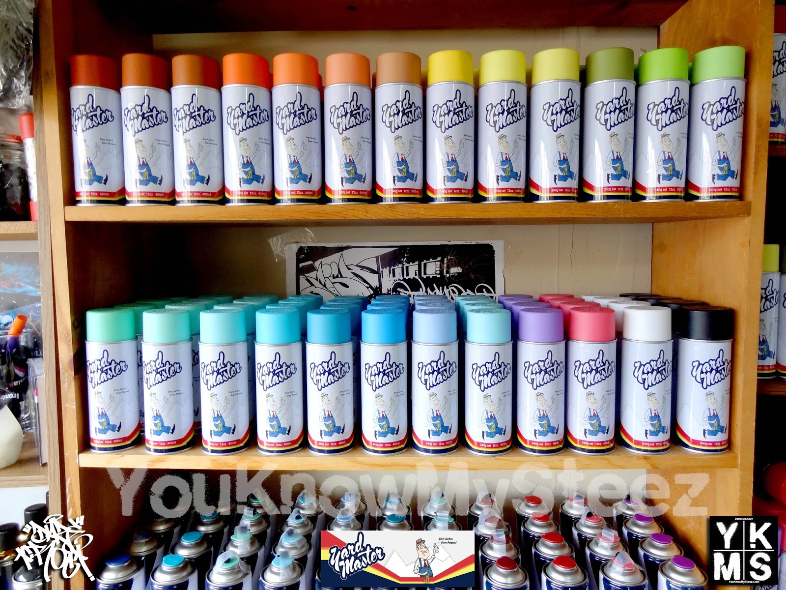 Hip Hop, Life, & My Adidas...: Yard Master Spray Paint