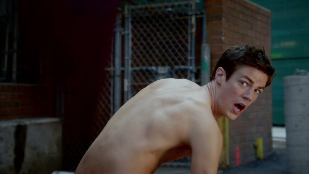 Grant Gustin on The Flash (2014) .