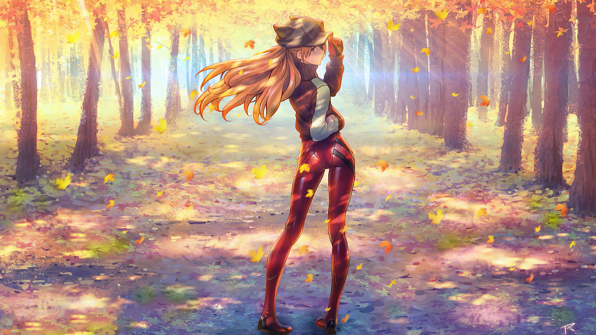 Evangelion Fanart 4k Wallpaper