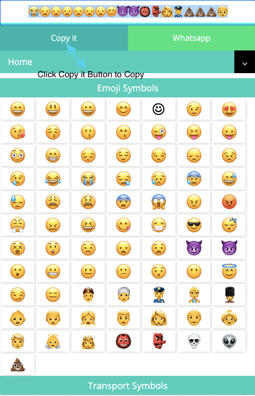 Symbols To Copy And Paste - Copy Emojis, Text Symbols