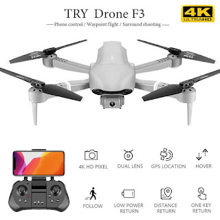 Spesifikasi Drone 4DRC F3 GPS - OmahDrones