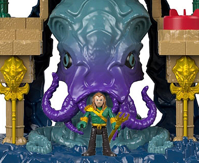 aquaman imaginext playset