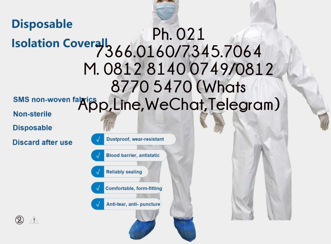 Disposable Isolation Coverall