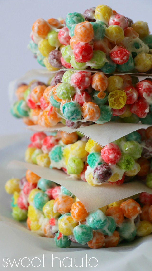 http://sweethaute.blogspot.com/2015/03/rainbow-trix-krispie-treats.html