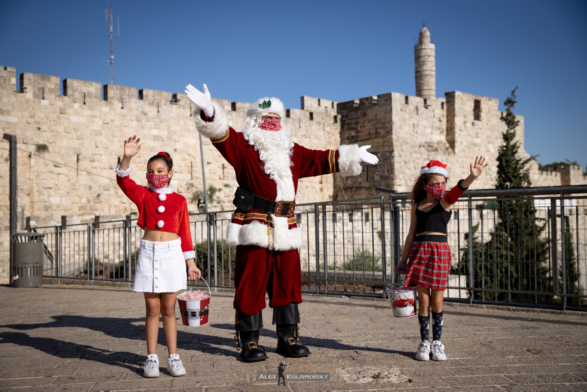 Иерусалимский Санта. Дом Санты в Иерусалиме. Новый год и святые праздники в Кении. Свята новы год