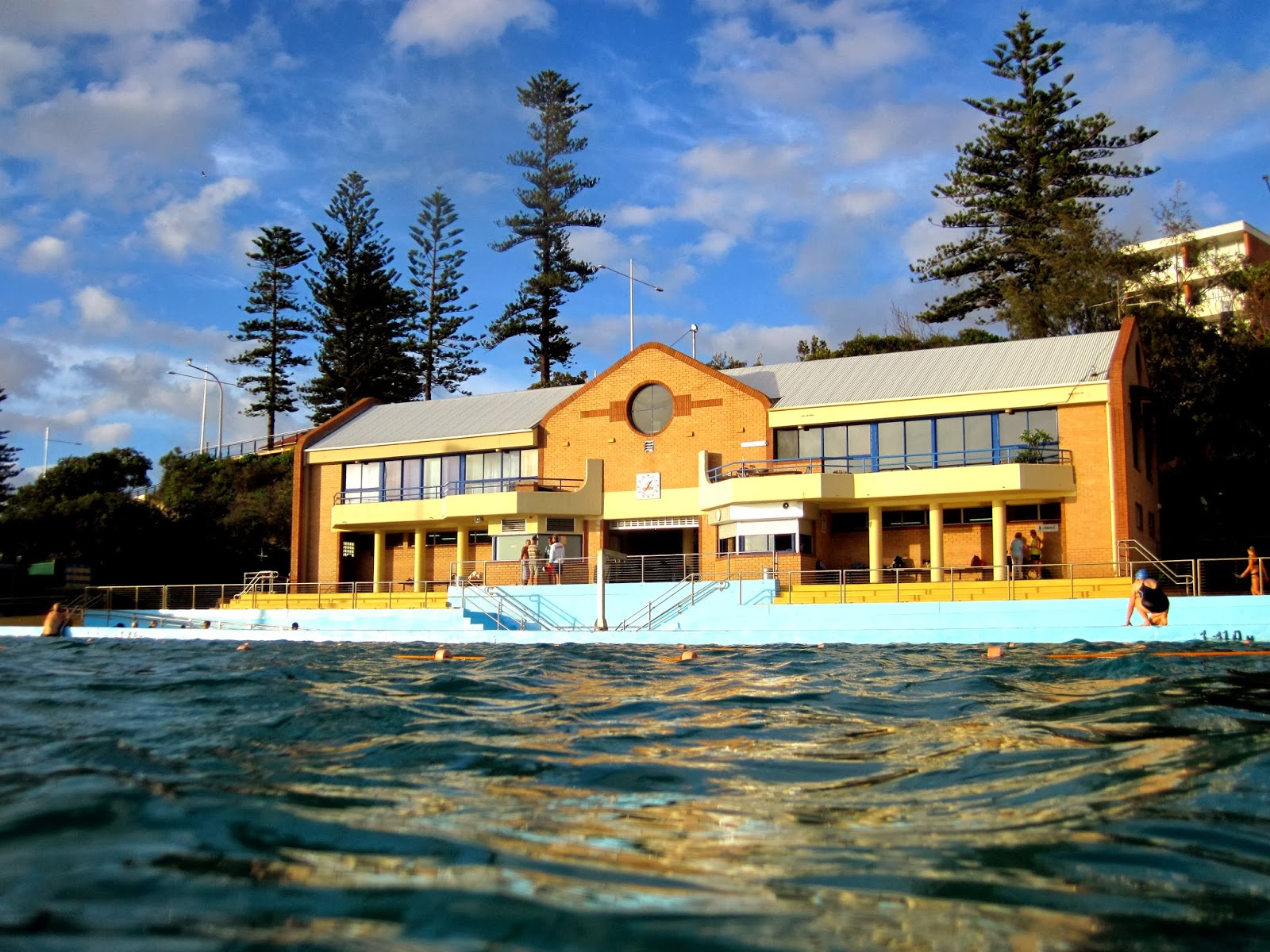 Swimming: Wollongong Continental Baths and Men's Baths