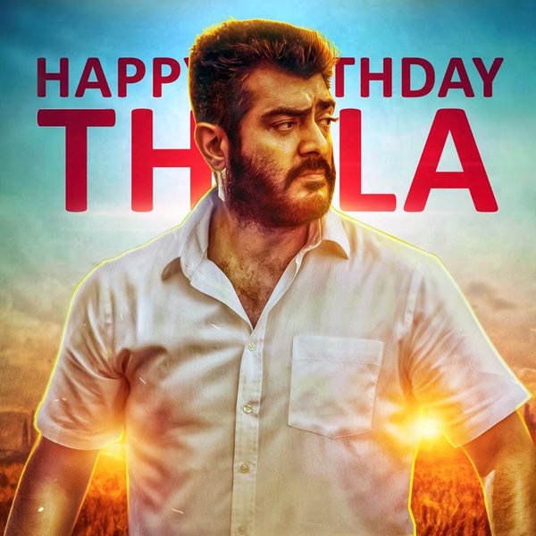 Thala Ajith 2016 May 1st Birthday Special Common DP Gallery ...