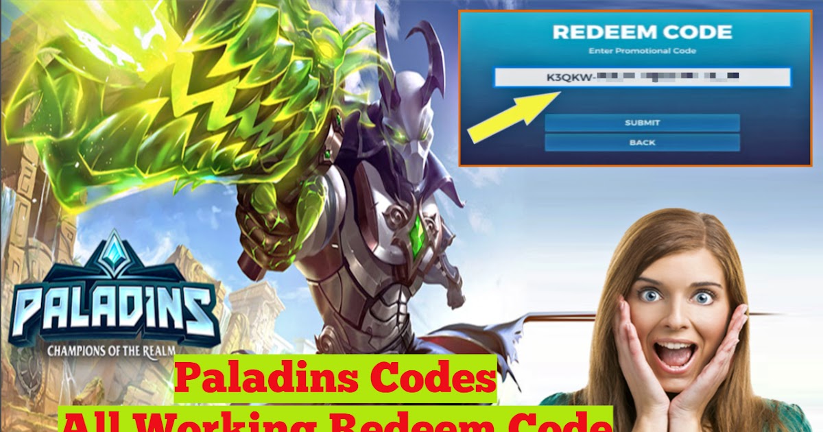 Paladins Codes All Working Redeem Code Which No One Share Before