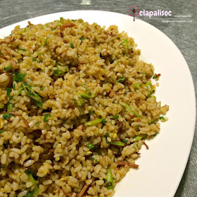 Fried Rice with Asparagus and Five Spice Pork