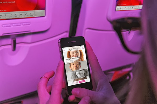 First in-flight social network launched by Virgin America