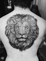 Tatuaje de león