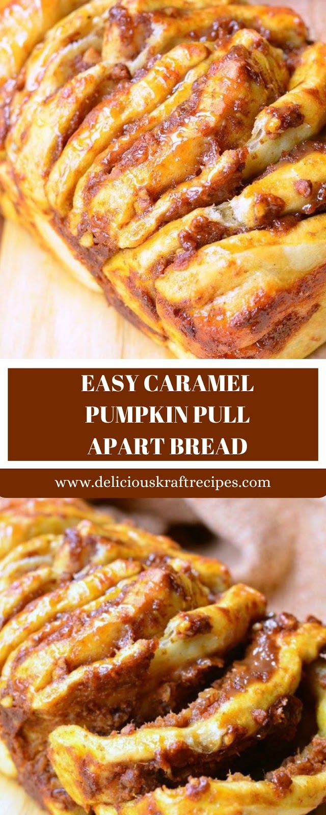 EASY CARAMEL PUMPKIN PULL APART BREAD EASY CARAMEL PUMPKIN PULL APART BREAD