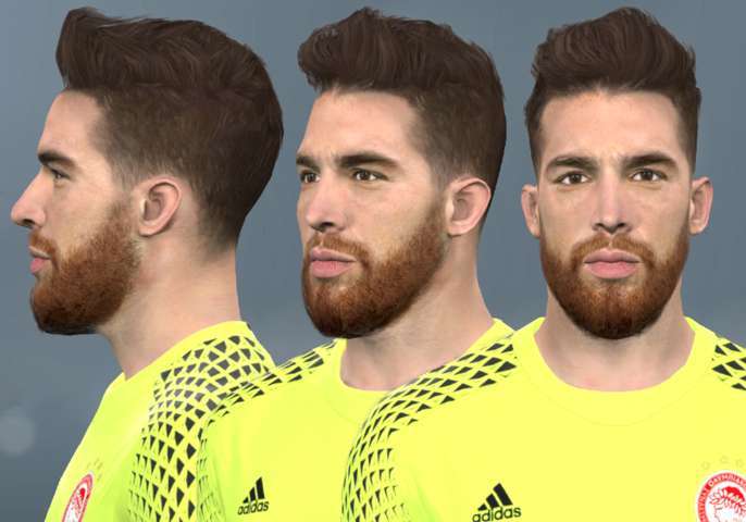 José Sá Face (Olympiakos) - PES 2017 - PES FREE DOWNLOAD