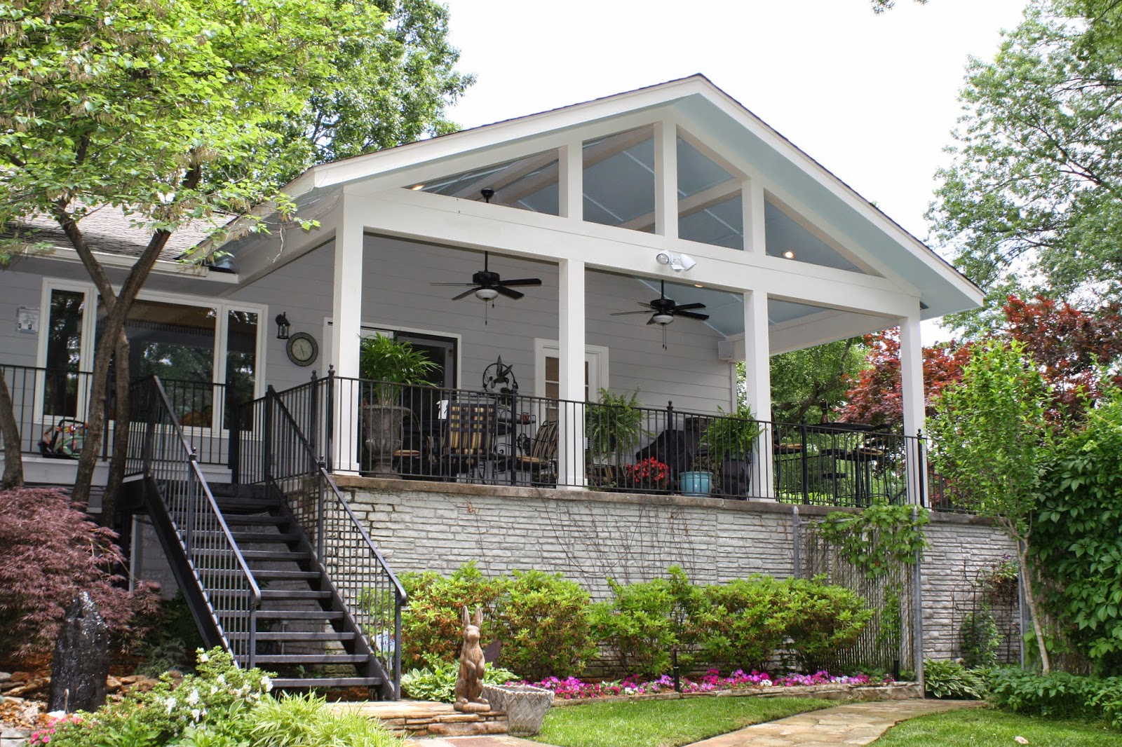 Hackler Carpentry Outdoor Sun Room Tulsa, OK