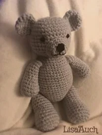 Free crochet teddy bear pattern EASY